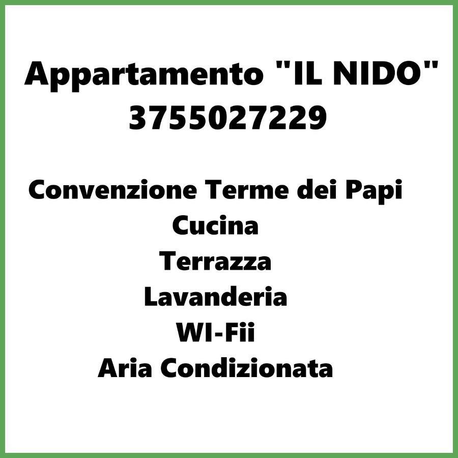 Appartamento Il Nido วิแตร์โบ ภายนอก รูปภาพ
